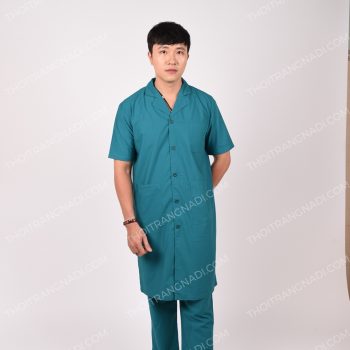 High-End Blue Blouse
