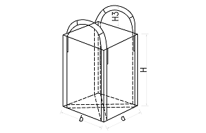 Jumbo Bag With Bottom Strap
