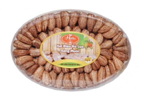 Dry roasted cashew nuts with skin 350g