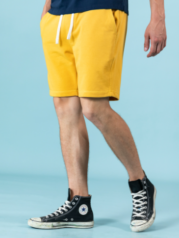 Summer New Drawstring Men's Shorts
