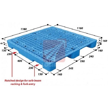 Medium Duty Plastic Pallet