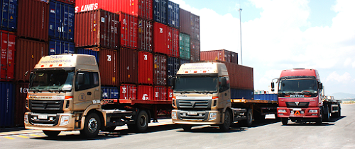 Inland Trucking Door Delivery