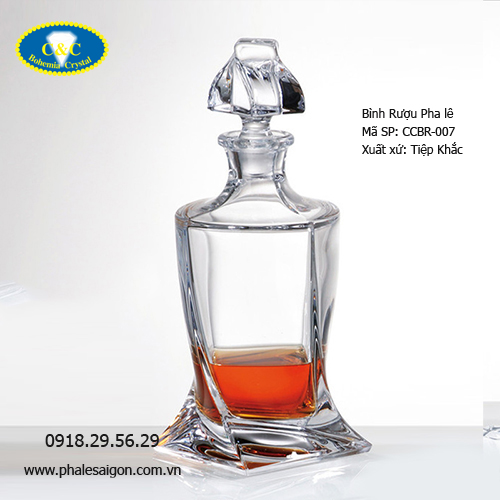 Crystal glassware