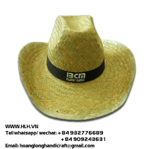 Cowboy men straw hat