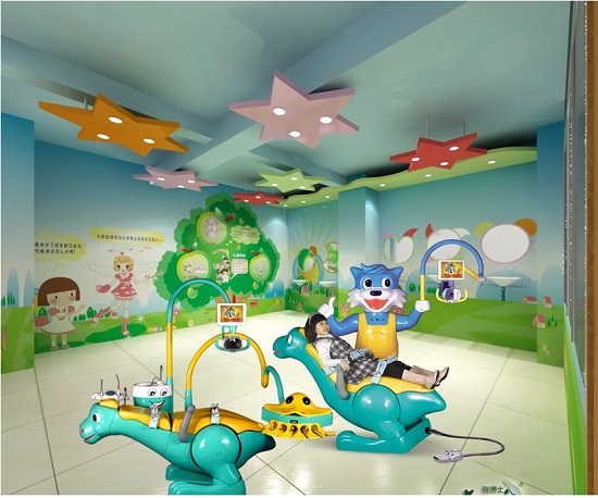 Yoboshi dental chair for kids