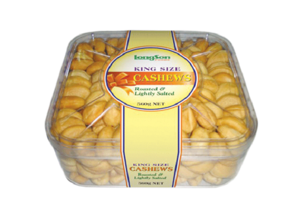 Salted roasted cashew nuts 560g