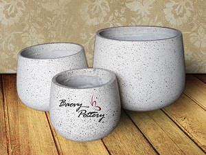 Modern Terrazzo Round Planter