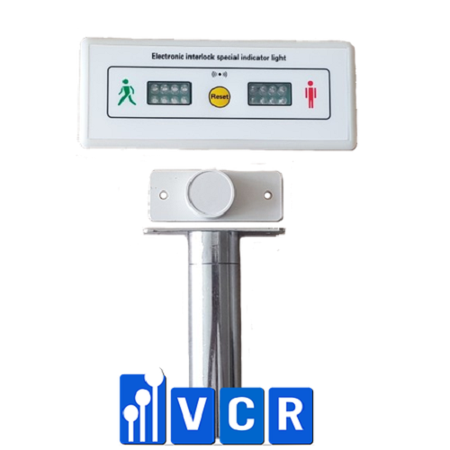 Cleanroom electronic door interlock