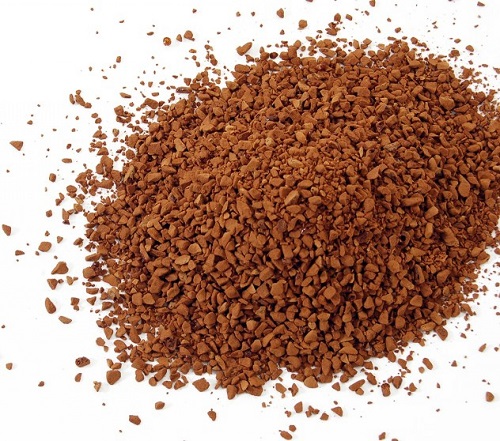 Freeze-dried instant coffee
