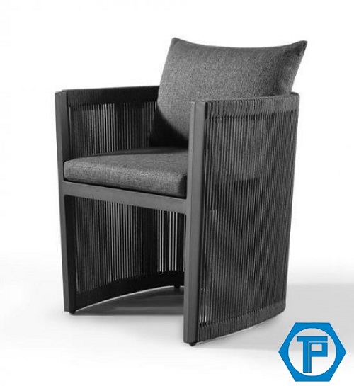Dining Poly Rattan Sofa