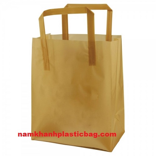 Tri fold handle bag