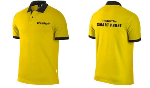 Event T-shirt with collar