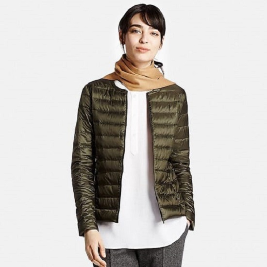Feather jacket