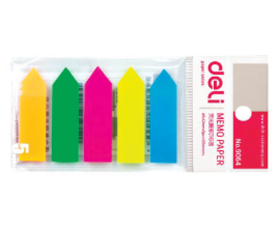 5 Colors Bookmark Deli 9064