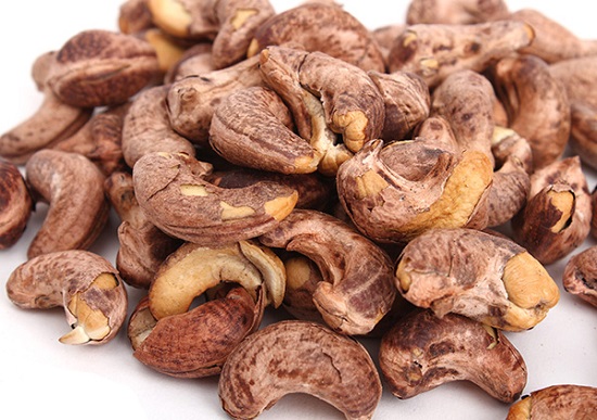 Exported cashew nuts