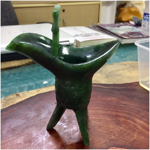 Jade Wineglass