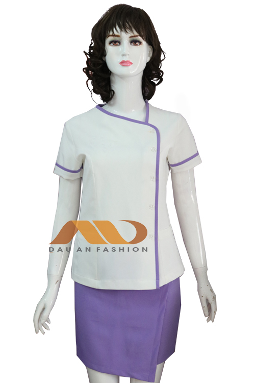 AS0143 Purple Spa Uniform