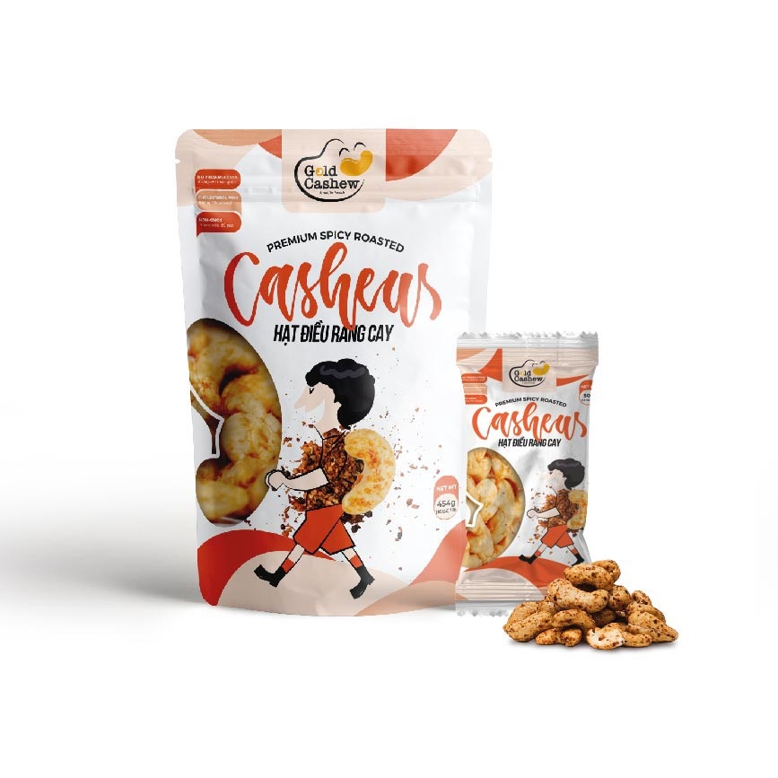 Premium spicy roasted cashew