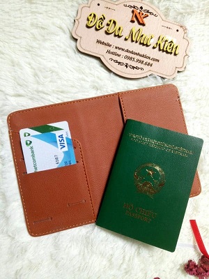 Leather Passport Holder
