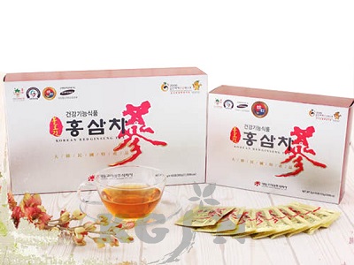 Red ginseng tea
