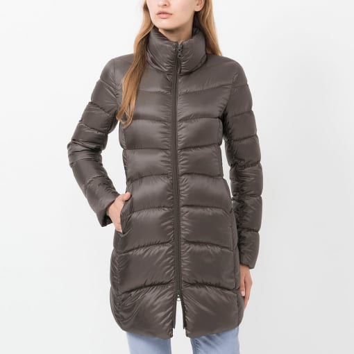 Long feather jacket