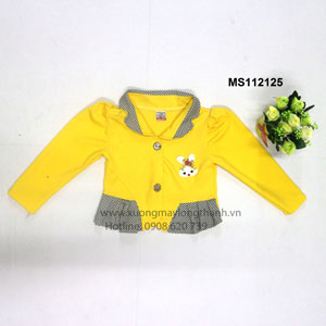 Long-Sleeved Baby Girl Shirt