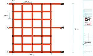 Webbing Sling Net, PVC Net