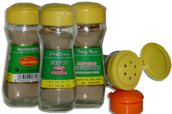 Minced black pepper