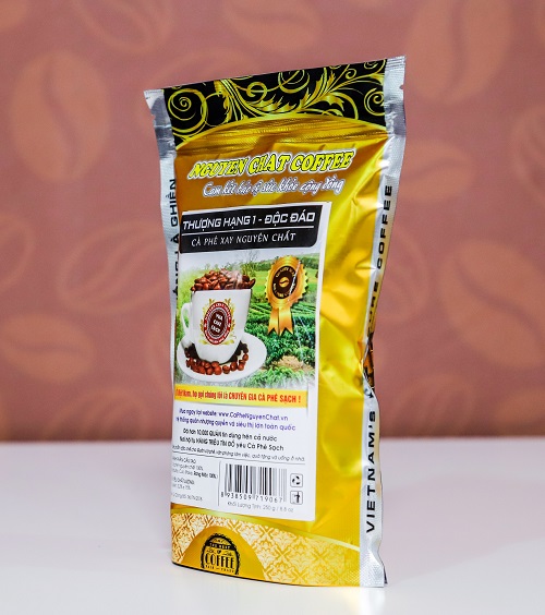 Premium pure ground coffee