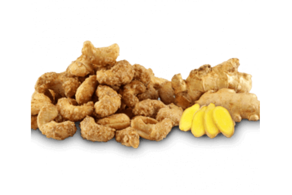 Japanese ginger flavored roasted cashew nuts