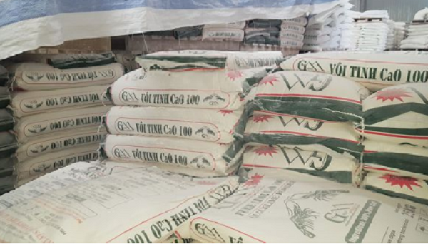 Aquaculture lime powder