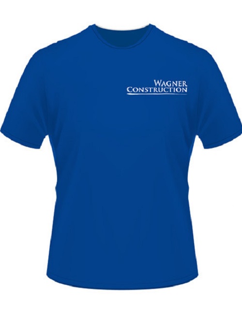 Blue company uniforms