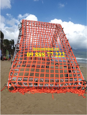 Orange Webbing Sling Net