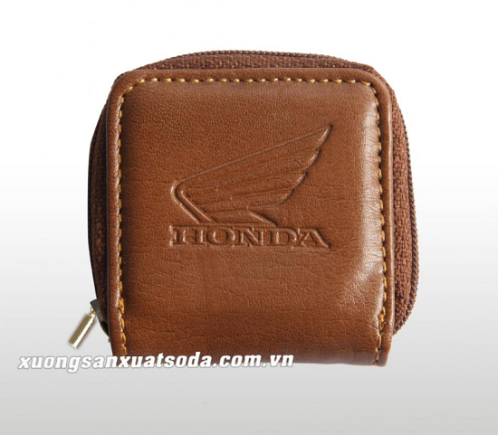 Leather keychain