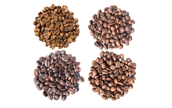 Roasted coffee beans