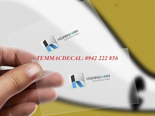Translucent PVC Decal - Sticker Printing