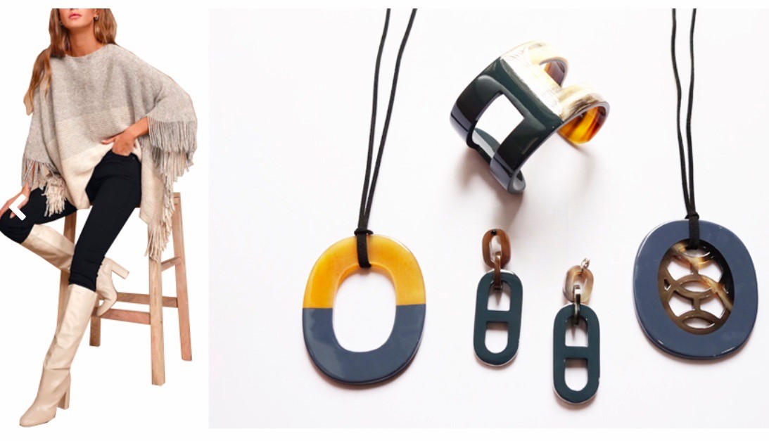 Lacquer Horn Jewelry