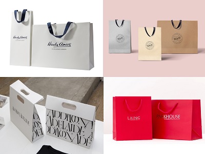 Paper bags, paper boxes