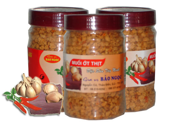 Chili pork salt