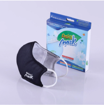 Dark Blue Asia Mask N95 Activated Carbon Face Mask