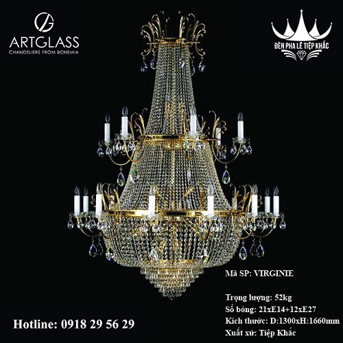 Crystal chandelier