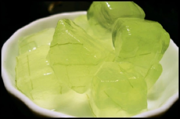 Diced aloe vera