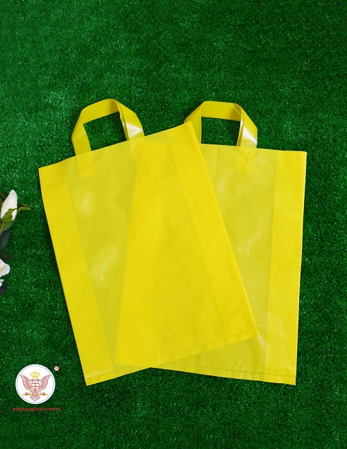 Soft loop handle bag