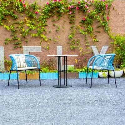 Outdoor Patio Rope Wicker Furniture Set