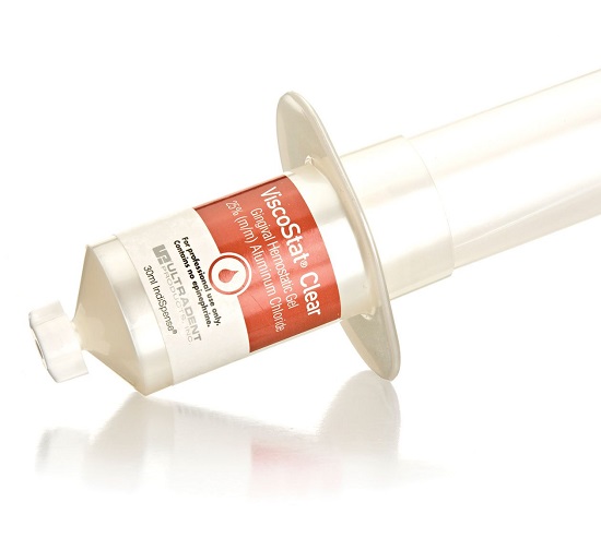 Viscostat clear hemostatics