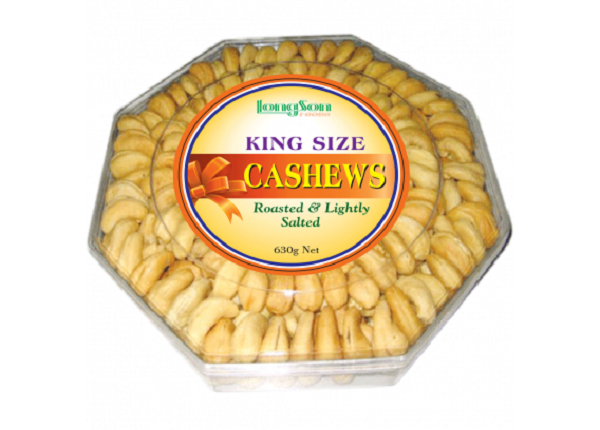 Salted roasted cashew nuts 630g