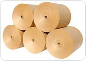 Rolled Woven PP Fabric With Kraft Paper