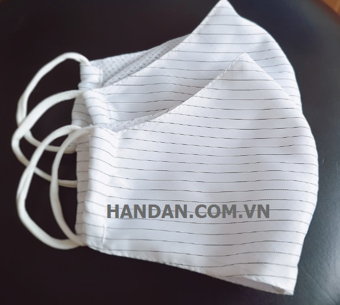 ESD Cloth Mask For Cleanroom