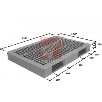 Iron-Core Plastic Pallet