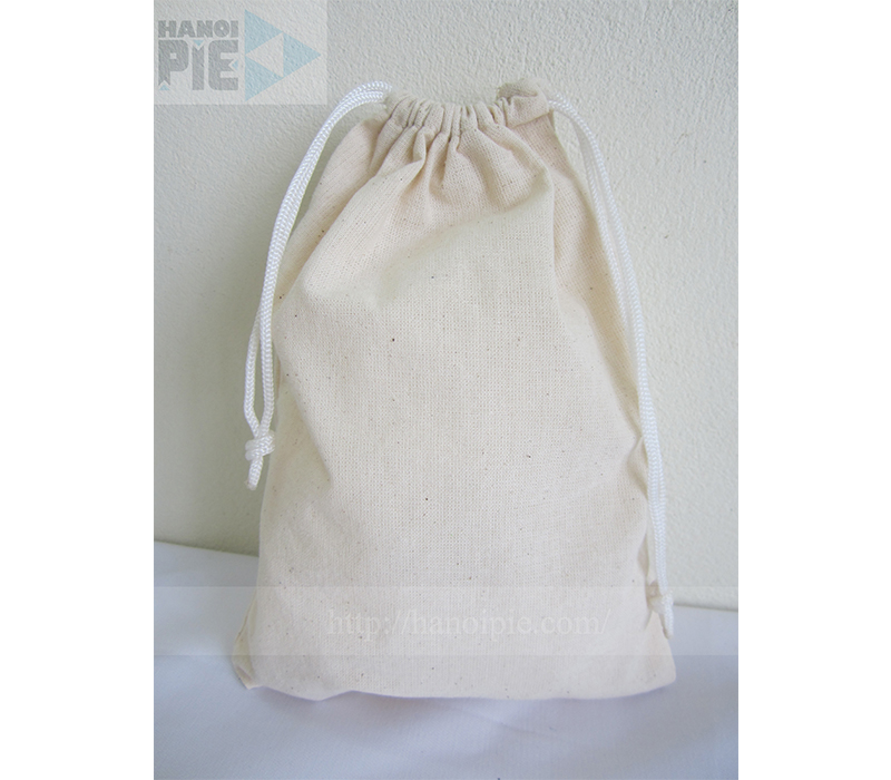 High Quality Cotton Drawstring Bag